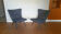 Fauteuil chauffeuse wing chair années 50