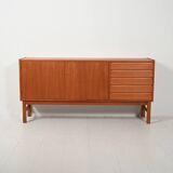 Scandinavian geometric sideboard from the 1960s