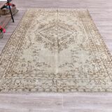 56s Brown & Beige Classic Vintage Rug  195x305Cm