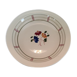 Hollow round dish K&G Lunéville France Micheline model