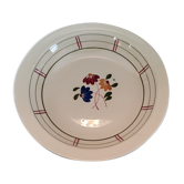 Hollow round dish K&G Lunéville France Micheline model