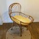 Cradle in rattan