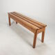 Mid-century italian bench, 1960s