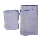 Nappe et ses douze serviettes vintage