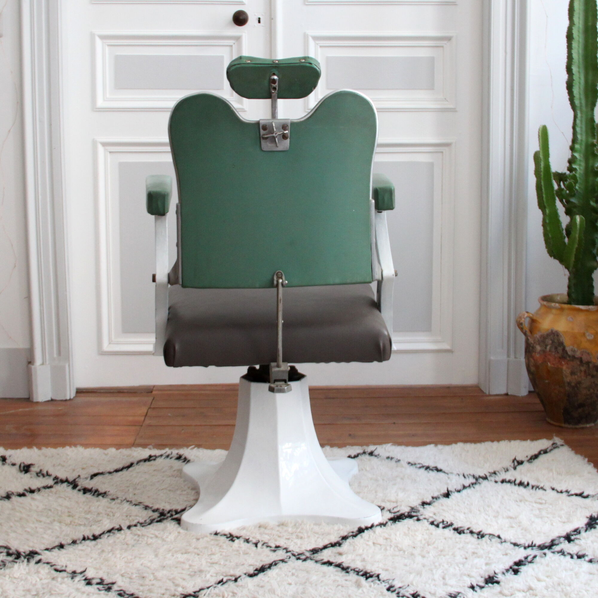 Fauteuil barbier coiffeur années 50's