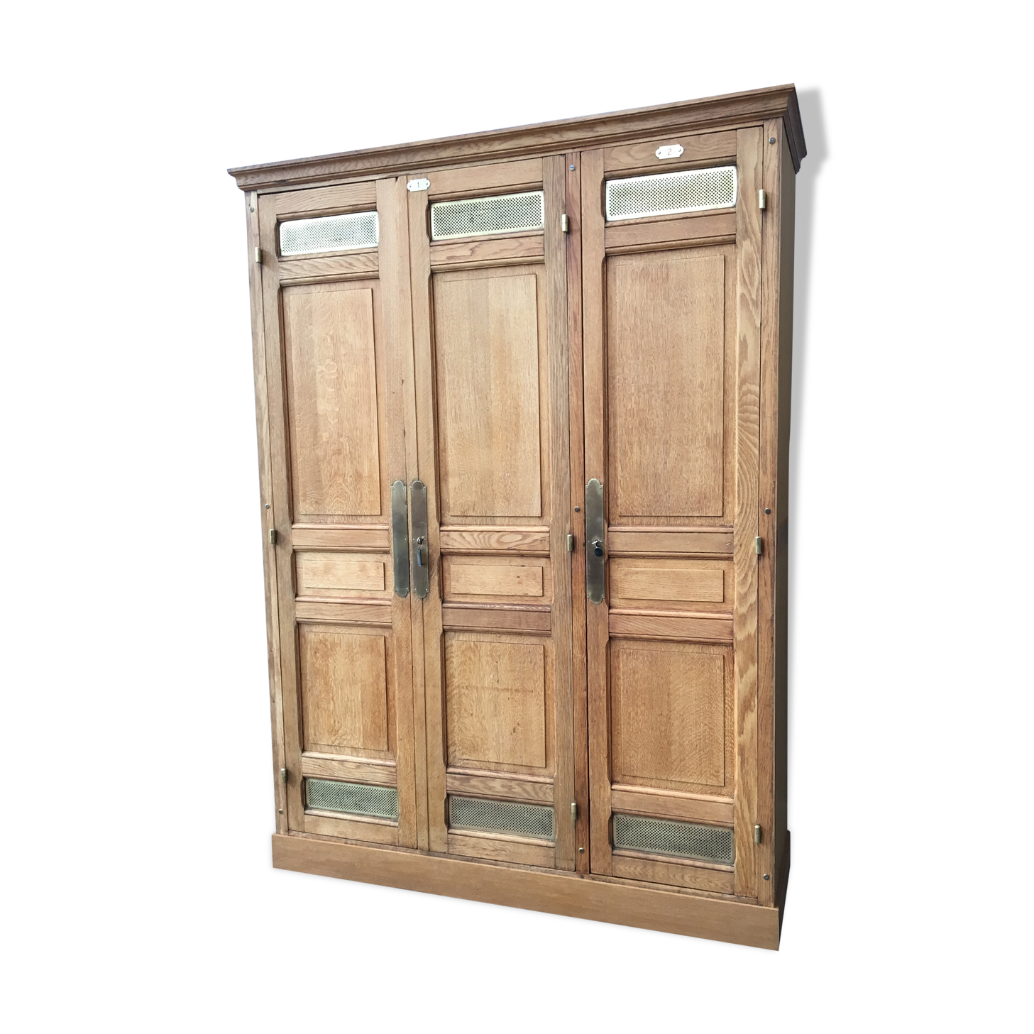 30s Oak cloakroom from the national bank in France