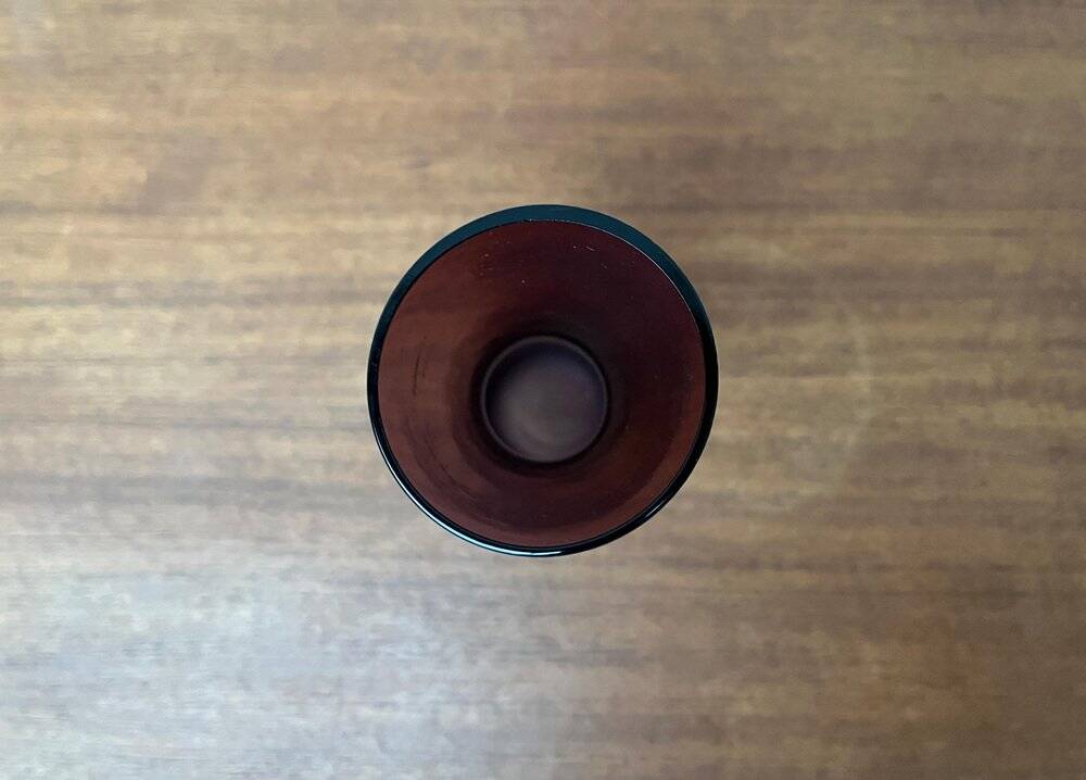 Mid-century glass vase Diabolo by Ingrid Glas, Germany, 1960s