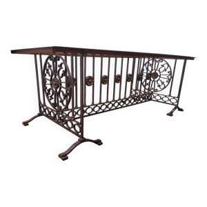 Table fer forgé