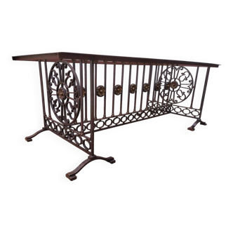Wrought iron table