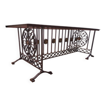 Table fer forgé