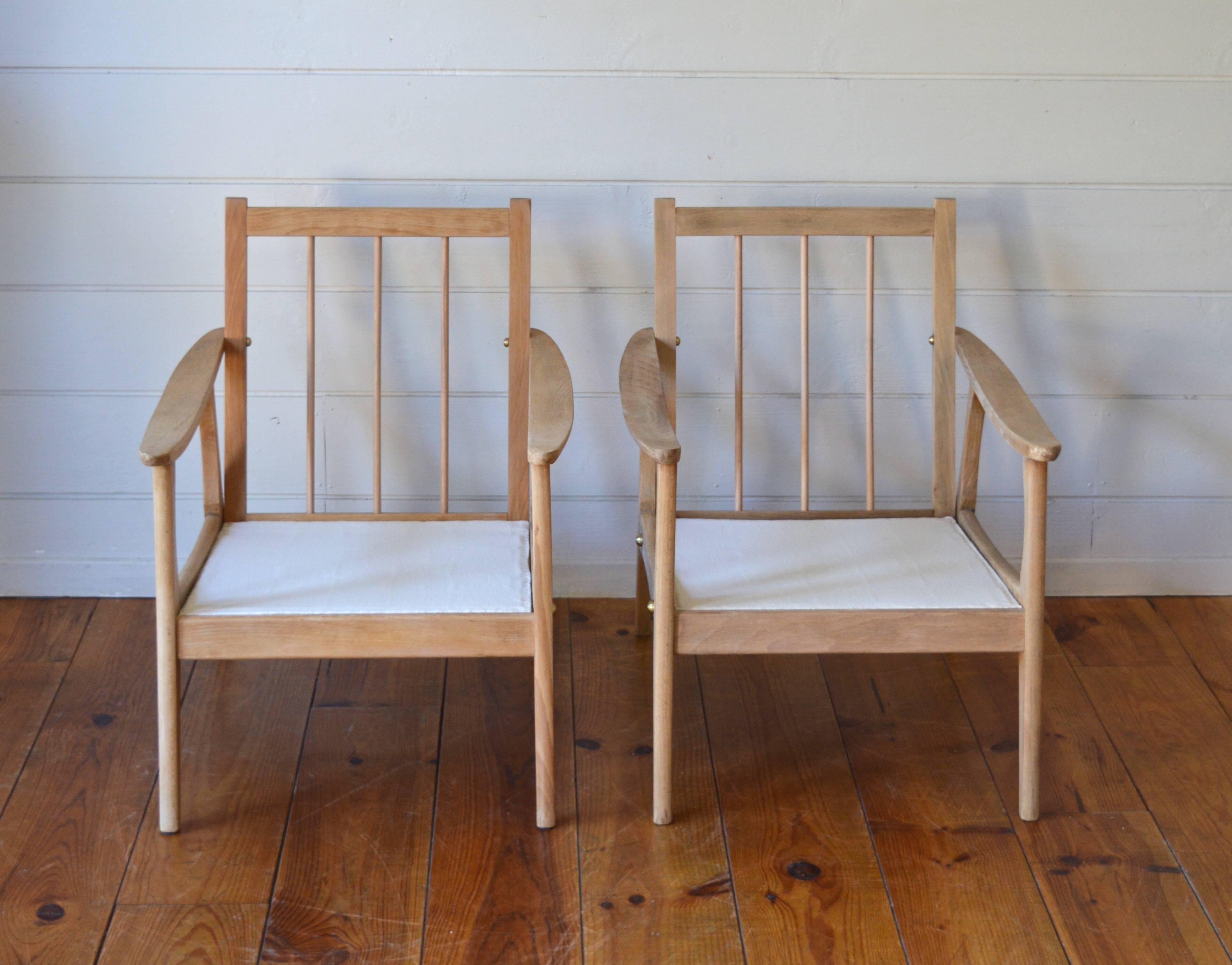 Pair of armchairs