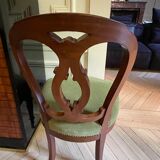 2 chairs Louis Philippe