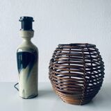 Signed ceramic lamp