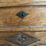 Louis XV walnut cabinet
