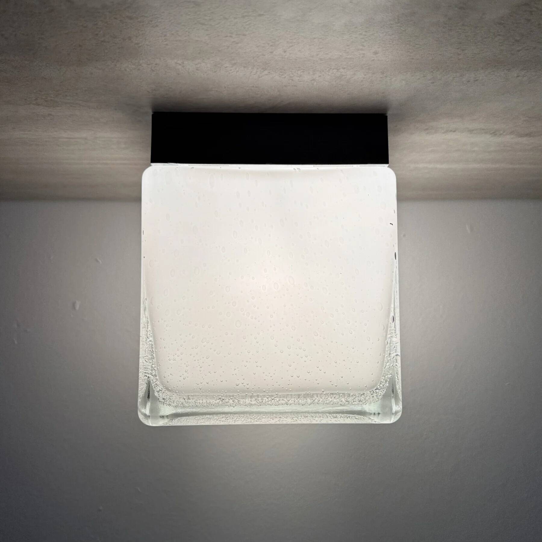 Mid-century Bega ceiling lamp flush mount, 1970s