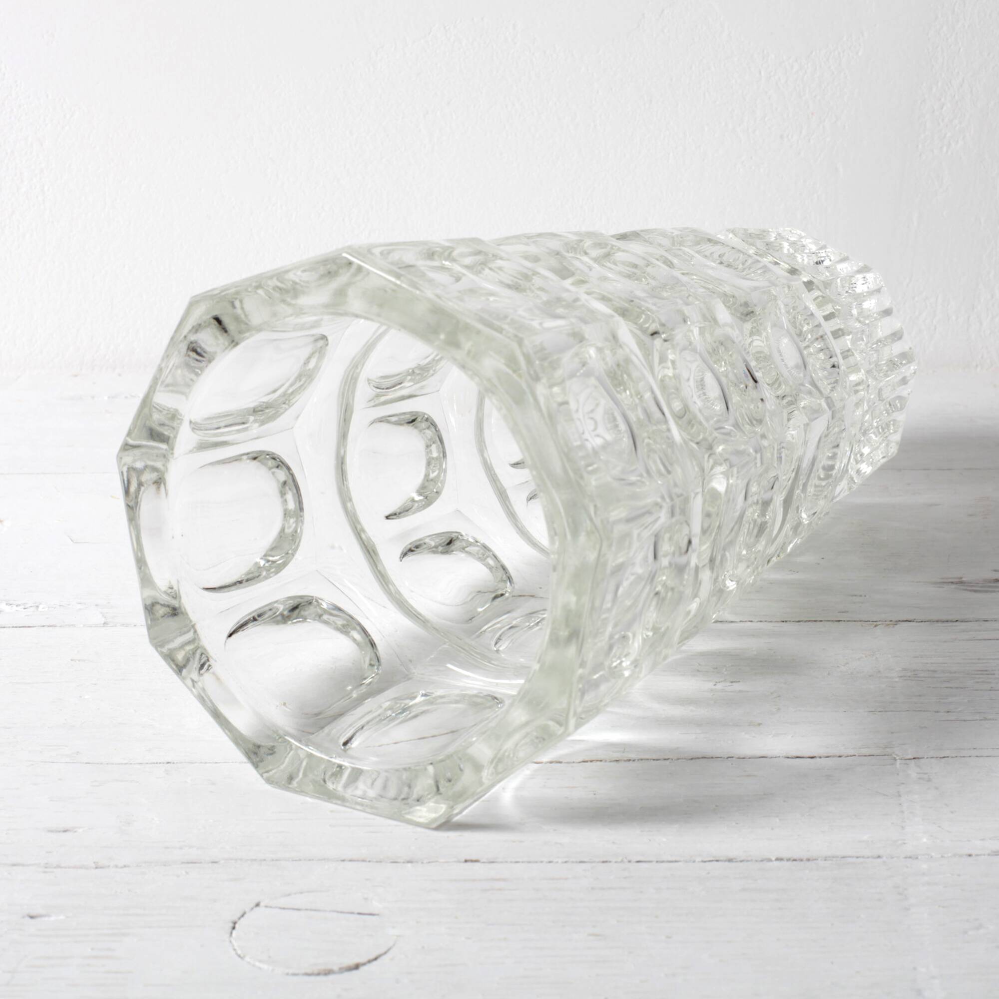 Thousand Eyes Glass Vase By Josef Hoffmann / Moser / Czech Republic / 1930s