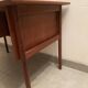 Vintage Danish teak desk by Gunnar Nielsen Tibergaard, 1960