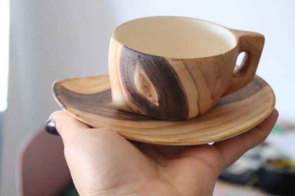 Service à café – 6 tasses et soucoupes Grand Jean Jourdan, Vallaur