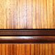 Teak and zebrano sideboard