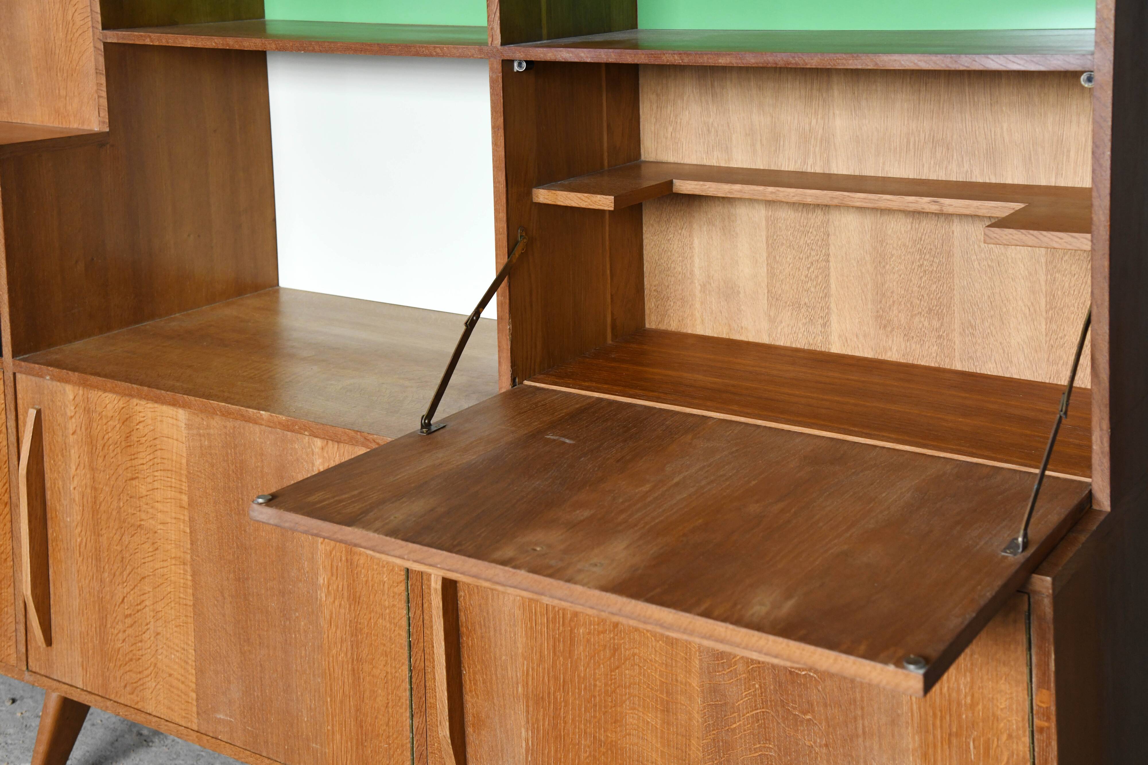 Oak high sideboard
