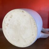 Large white ceramic pitcher