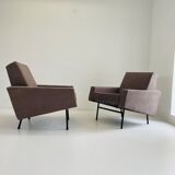 Pair of armchairs G10 by Pierre Guariche