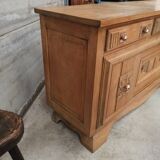 Sideboard buffet oak charles dudouyt art deco 1940