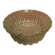 Glass salad bowl