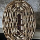 Wicker demijohn (small bandeira wine bottle)