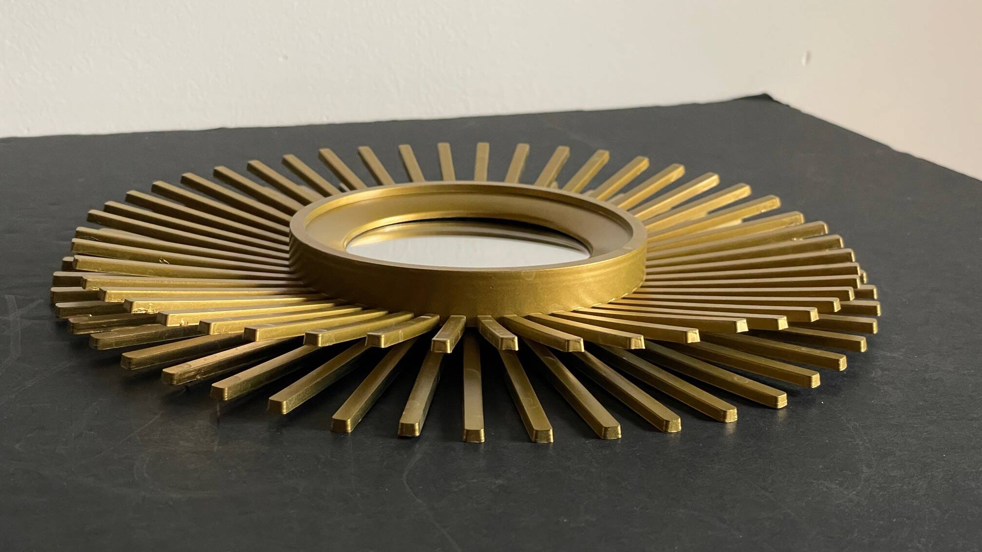 Mirror golden sun vintage style