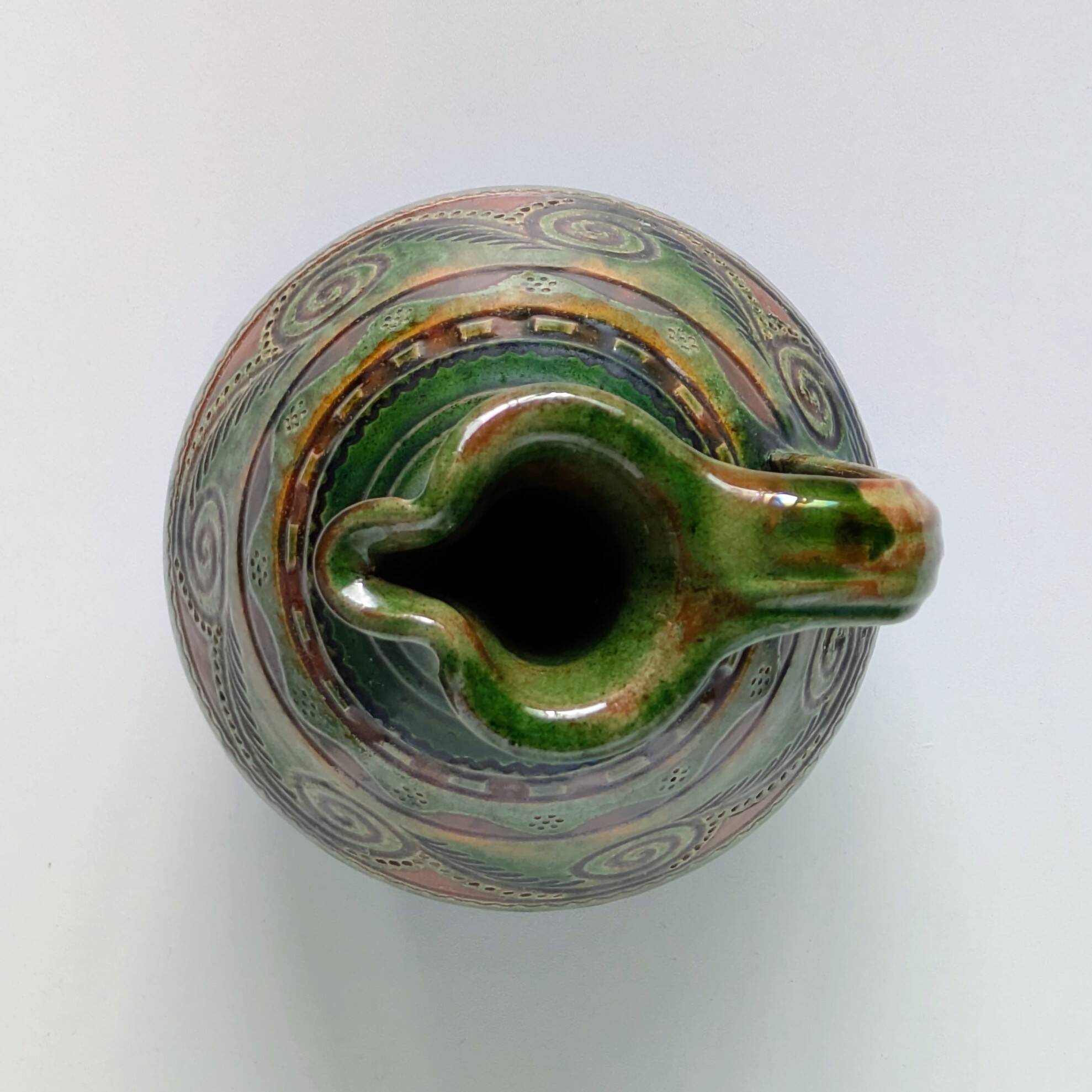 Large jug / Terracotta pitcher signed - Alfar TITO - UBEDA