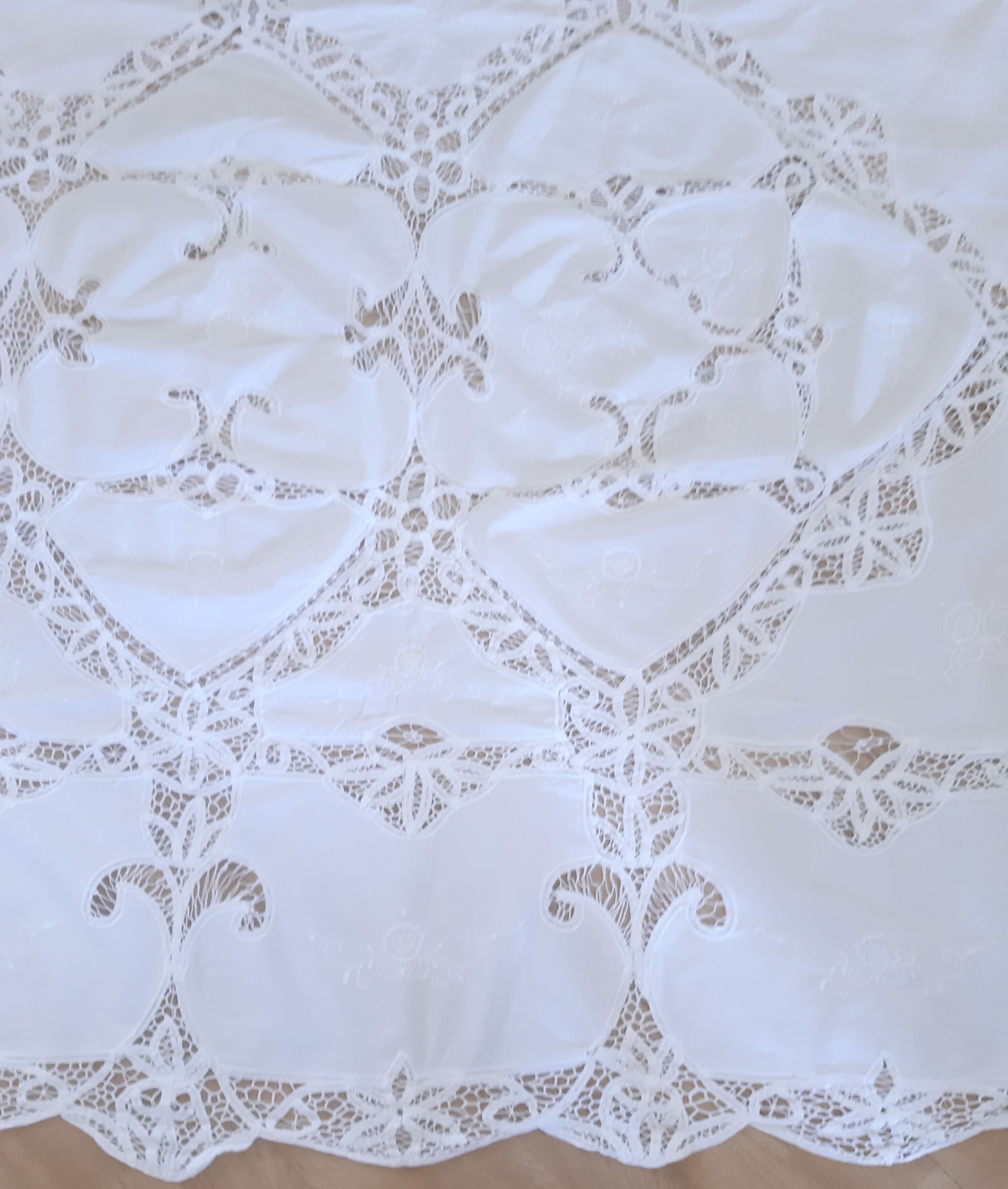 Nappe ancienne de cérémonie 230 x 150
