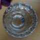 Vintage crystal candle holder