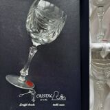 Coffret 6 verres à eau cristal de lorraine