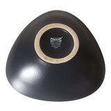 Saucer style ceramic vase