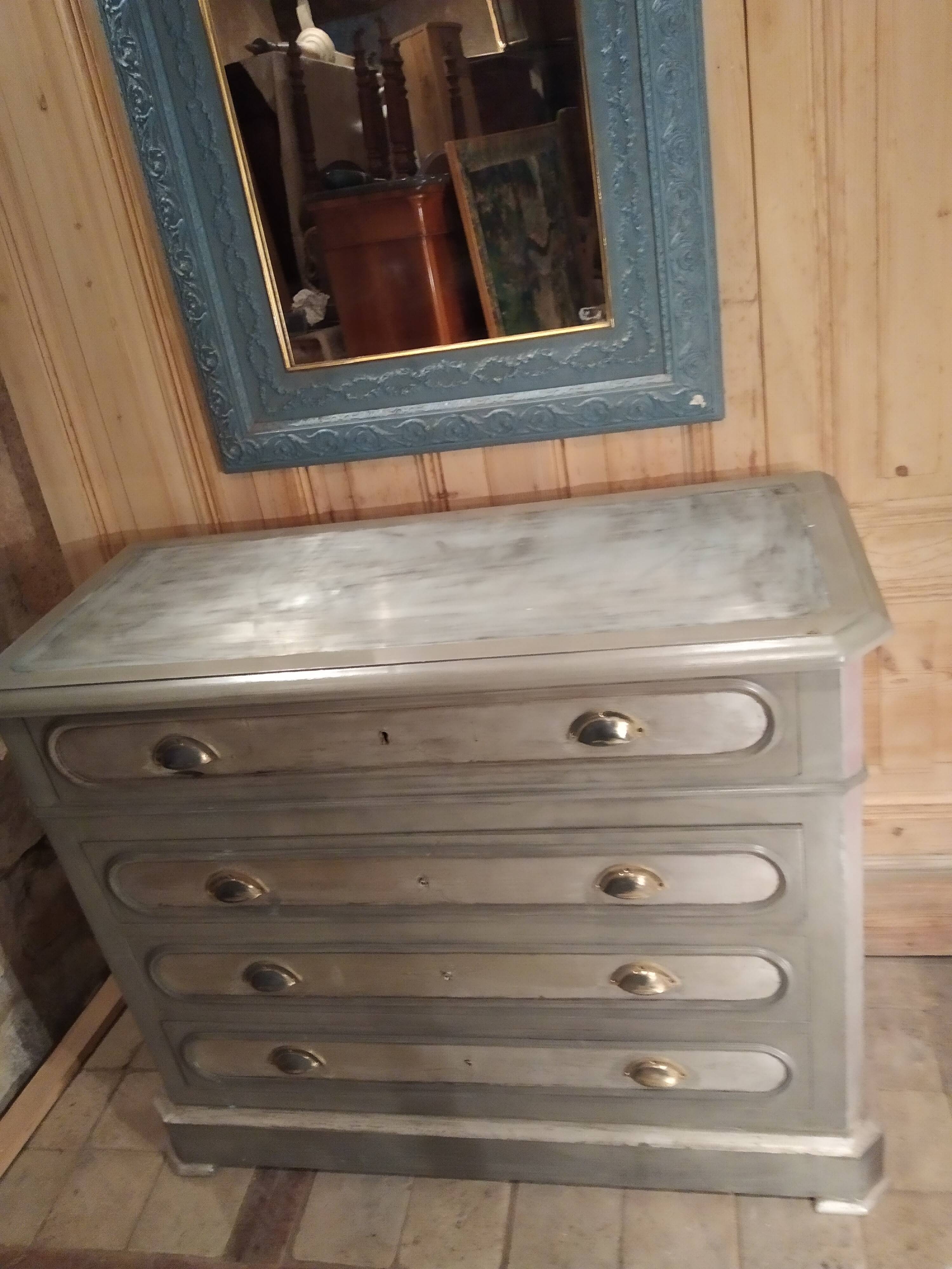 Restyled chest of drawers