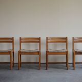 Set of 8 Dining Chairs, Model "Asserbo" by Børge Mogensen, for AB Karl Andersson