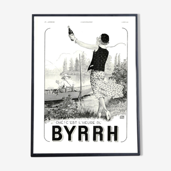 Affiche vintage années 30 BYRRH