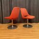 Set of Finnish Polaris swivel chairs by Eero Aarnio for Asko Export, 1970s