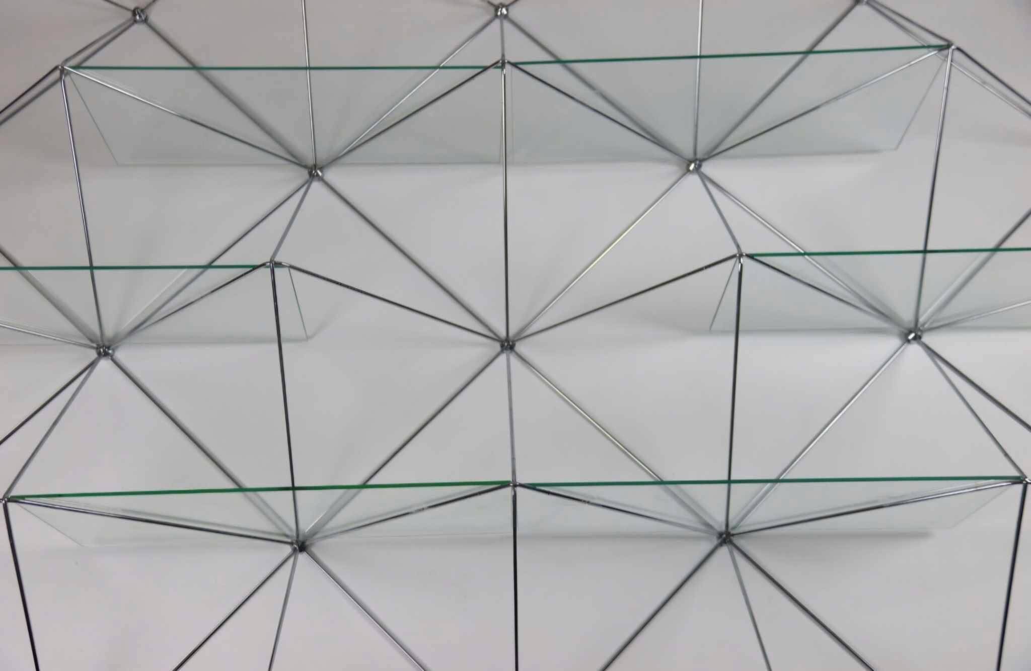 André Stern (20th century) Library in steel rods 1970