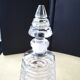 Glass perfume or eau de toilette bottle
