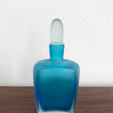 Venini Murano Italian vase bottle Velati series 1992