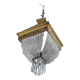 Art deco chandelier with tassels