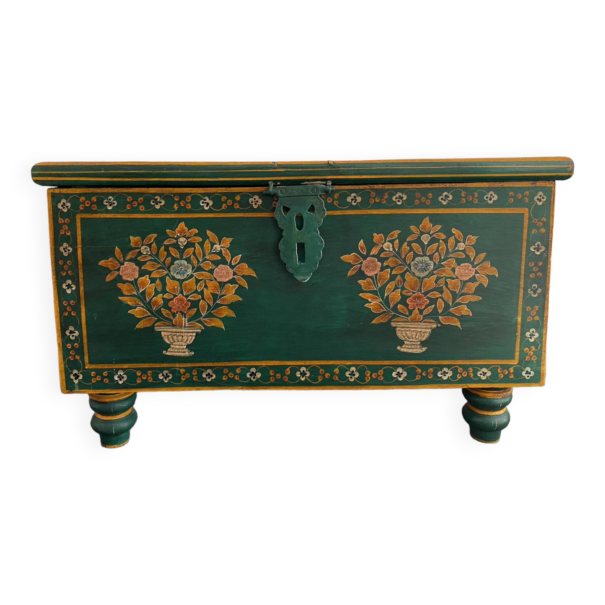 Chest painted