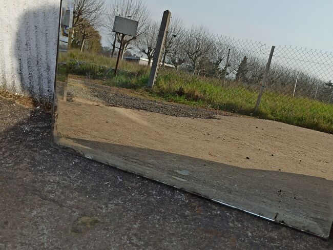 Bevelled mirror 59 X h 74cm