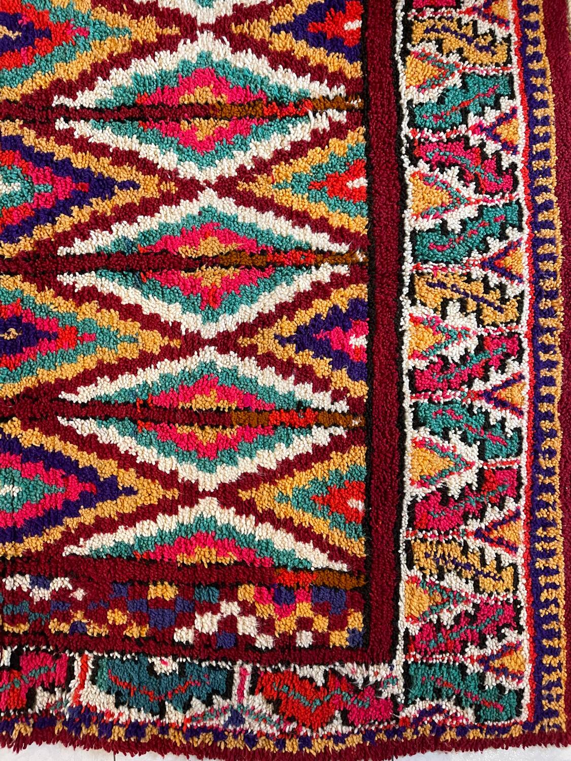Vintage Berber rug
