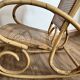 Adult model rattan rocking chair
