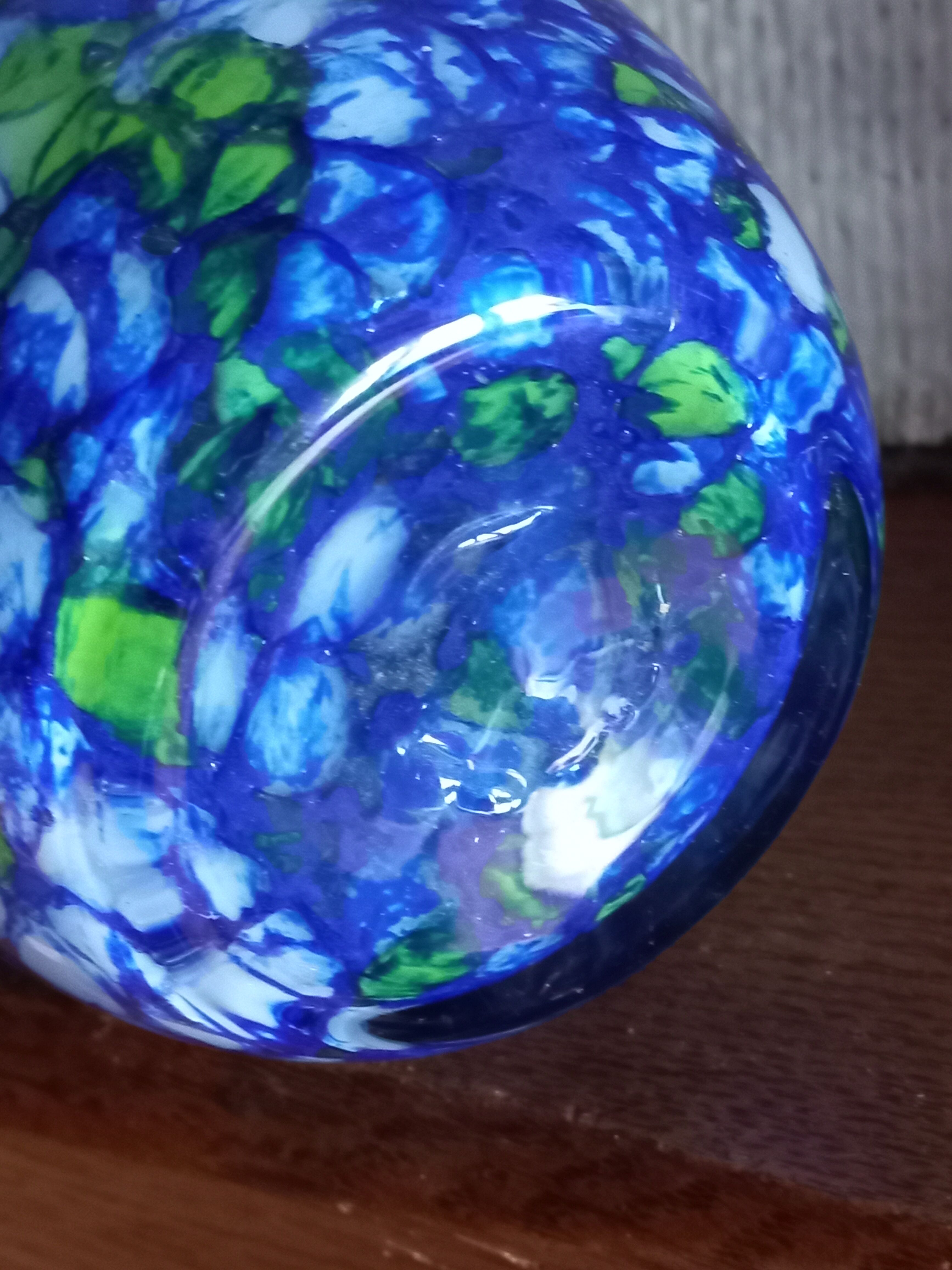 Murano blown glass vase