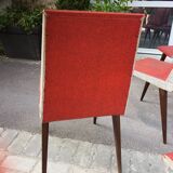 Vintage chairs skaï foot compass