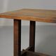 Solid oak farmhouse table, 1970 – Handcrafted